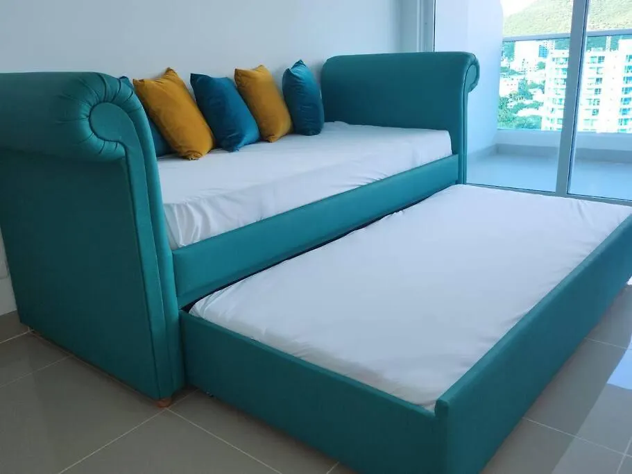 شقة Apartaestudio Reserva Del Mar Playa Salguero Santa Marta 0*, سانتا مارتا كولومبيا