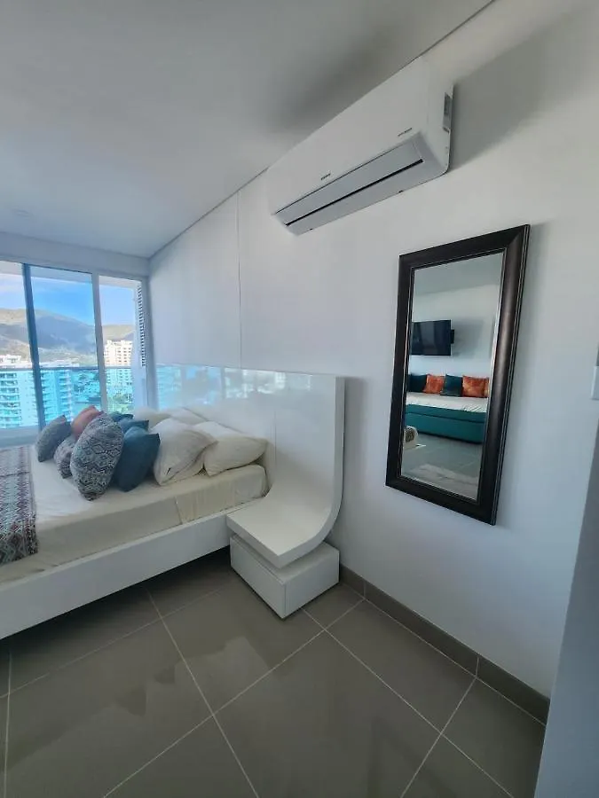 Apartaestudio Reserva Del Mar Playa Salguero Santa Marta Apartment